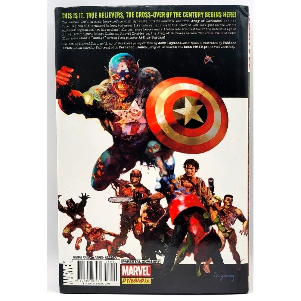 Marvel‎ Zombies vs. Army of Darkness - Hardcover By Layman, John